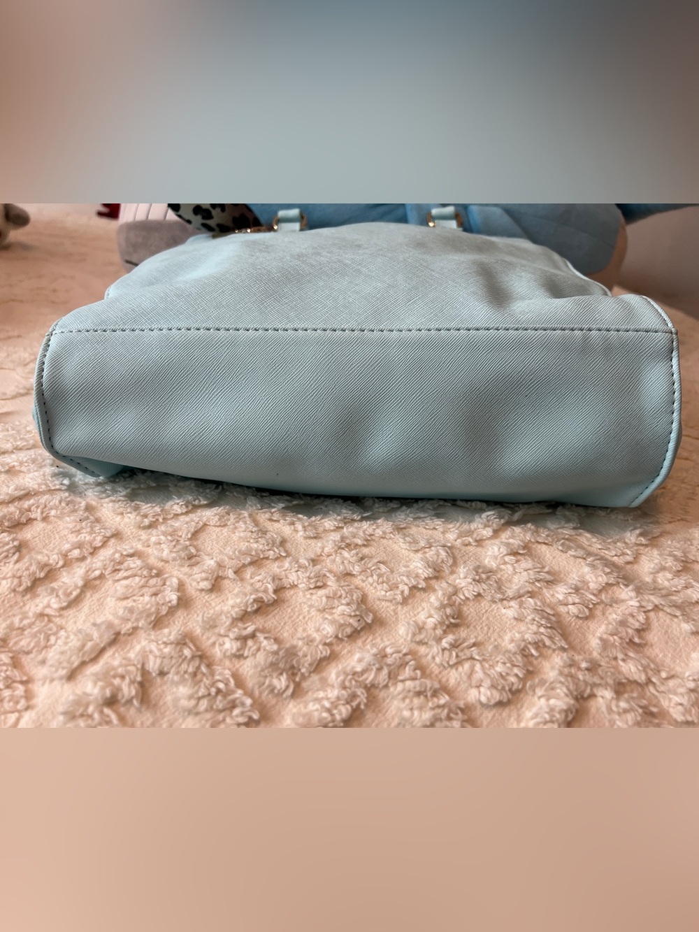 BCBG Paris Baby Blue Satchel - Picture 5 of 15